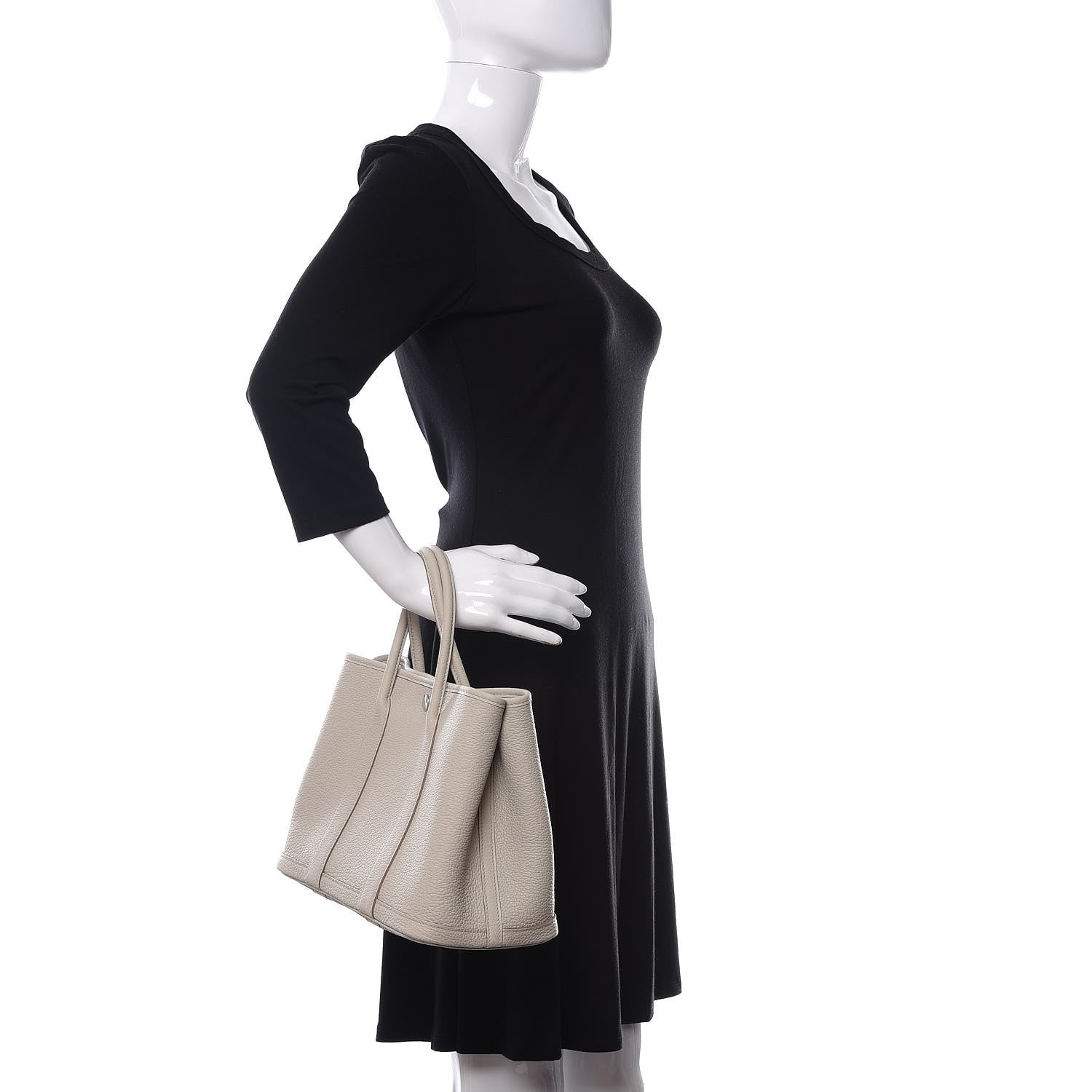 Hermes Negonda Garden Party 30 TPM Beton 641452 – FASHIONPHILE