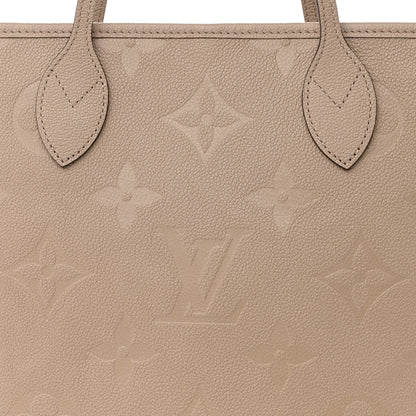 Louis Vuitton Empreinte Monogram Giant Neverfull MM Tourterelle 9 of 11