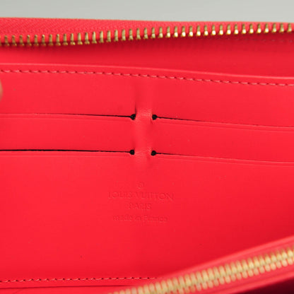 Louis Vuitton Vernis Zippy Wallet Rose Litchi 6 of 7