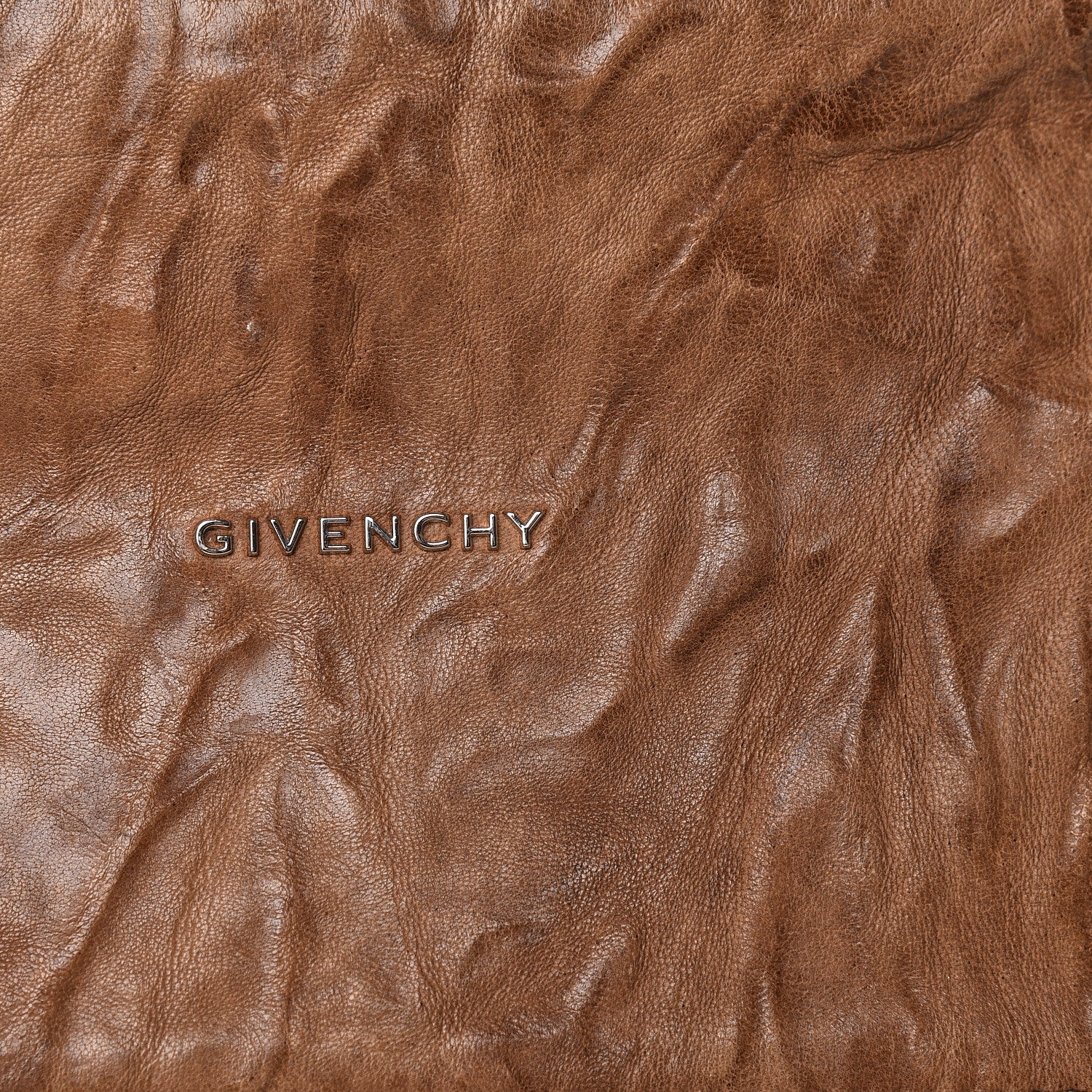Givenchy Tumbled Sheepskin Small Pandora Brown 18 of 19