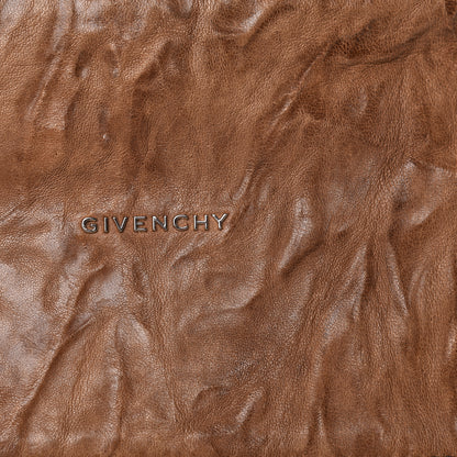 Givenchy Tumbled Sheepskin Small Pandora Brown 18 of 19