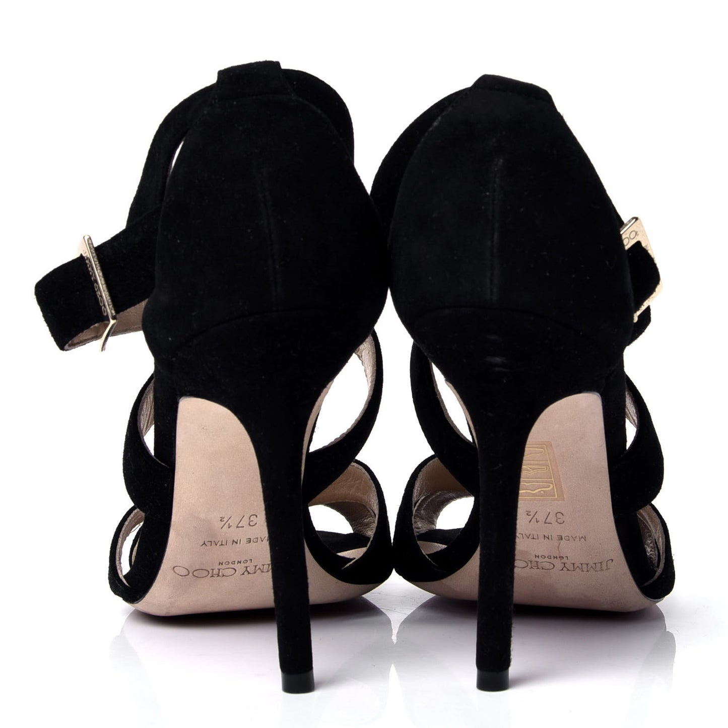 Suede Lottie Sandals 37.5 Black