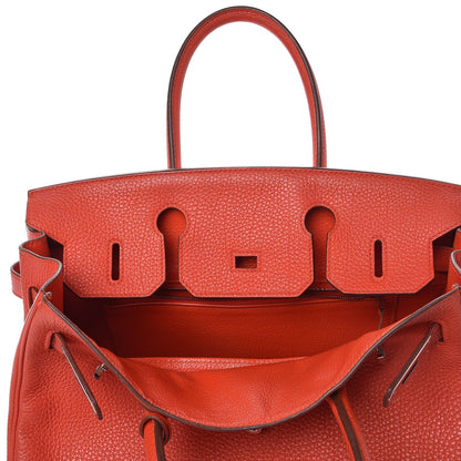 Hermes Togo Birkin 30 Capucine 8 of 39