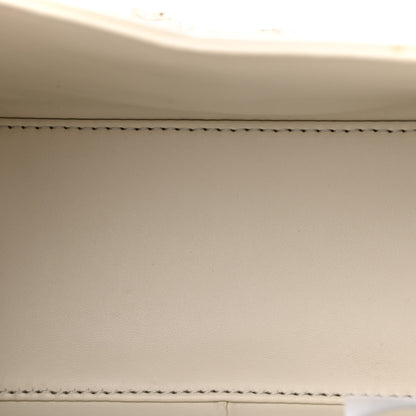 Marc Jacobs Calfskin The Metallic St. Marc Mini Top Handle Bag Silver 5 of 11