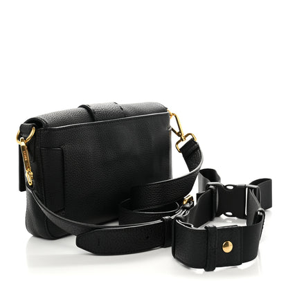 Fendi Cuoio Romano Selleria Belt Baguette Bag Black 3 of 11