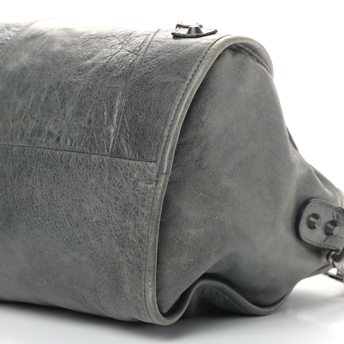 Agneau Classic Hardware Maxi Twiggy Anthracite