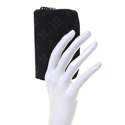 Louis Vuitton Monogram Eclipse Zippy Coin Purse Vertical 2 of 8