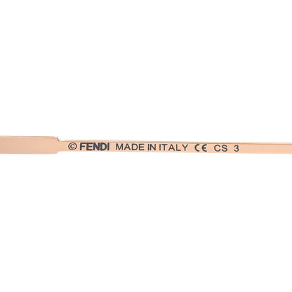 Fendi Metal Mirrored Eyeline Sunglasses FF 0193/S Black Rose Gold 5 of 7
