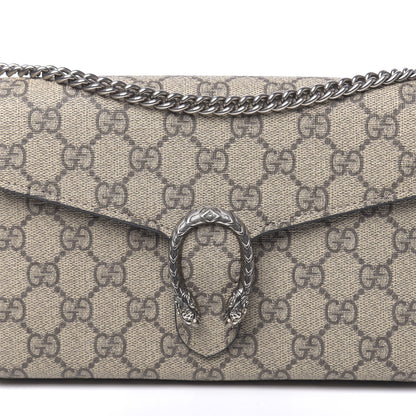 Gucci GG Supreme Monogram Mini Dionysus Chain Wallet Beige Black 10 of 10