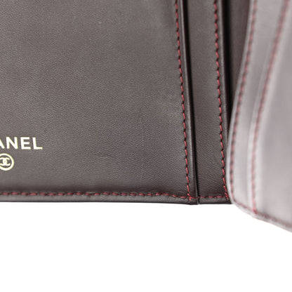 Chanel Caviar Quilted Yen Wallet Black 9 of 11