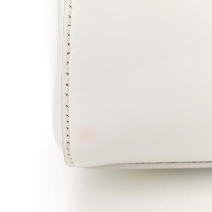 Givenchy Patent Calfskin Perforated Mini 4G Antigona Ivory 11 of 13