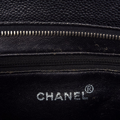 Chanel Caviar Quilted Medallion Tote Black 6 of 10
