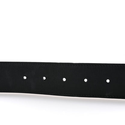 Gucci Calfskin Crystal Double G 40mm Belt 80 32 Black 3 of 6