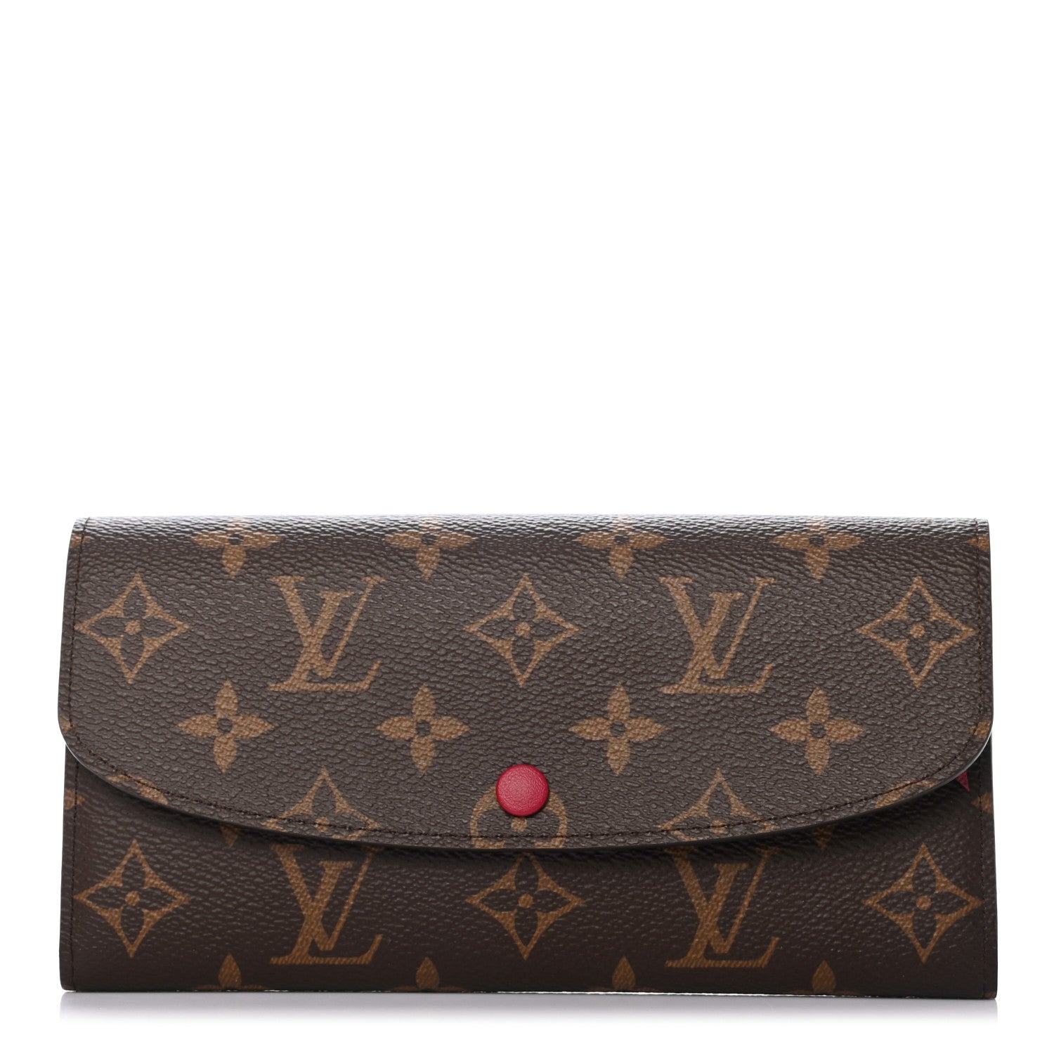 Louis Vuitton Monogram Emilie Wallet Fuchsia 1 of 6
