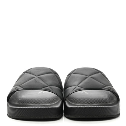 Bottega Veneta Rubber The Slider Sandals 39 Black 2 of 8