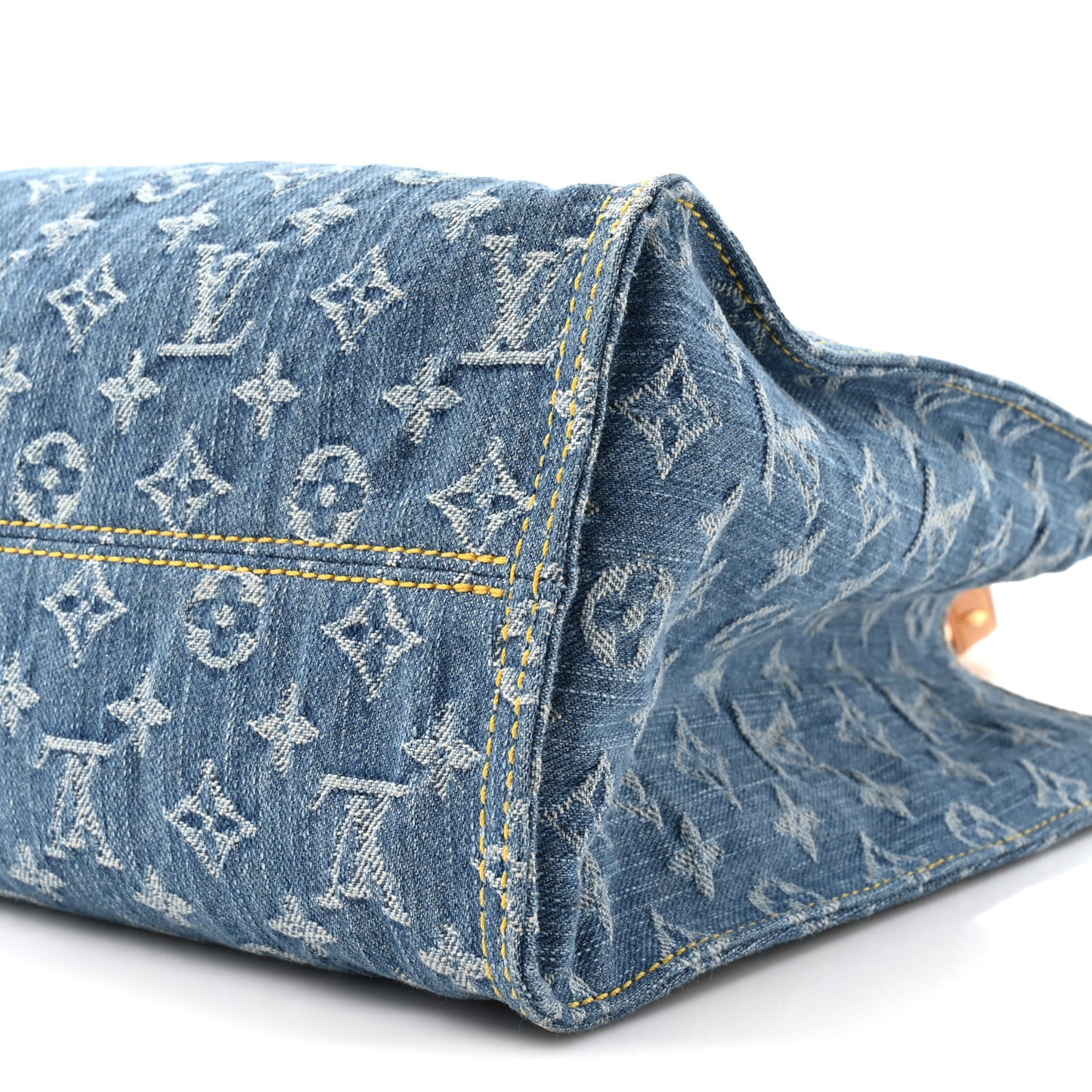 Monogram Denim Onthego MM Blue