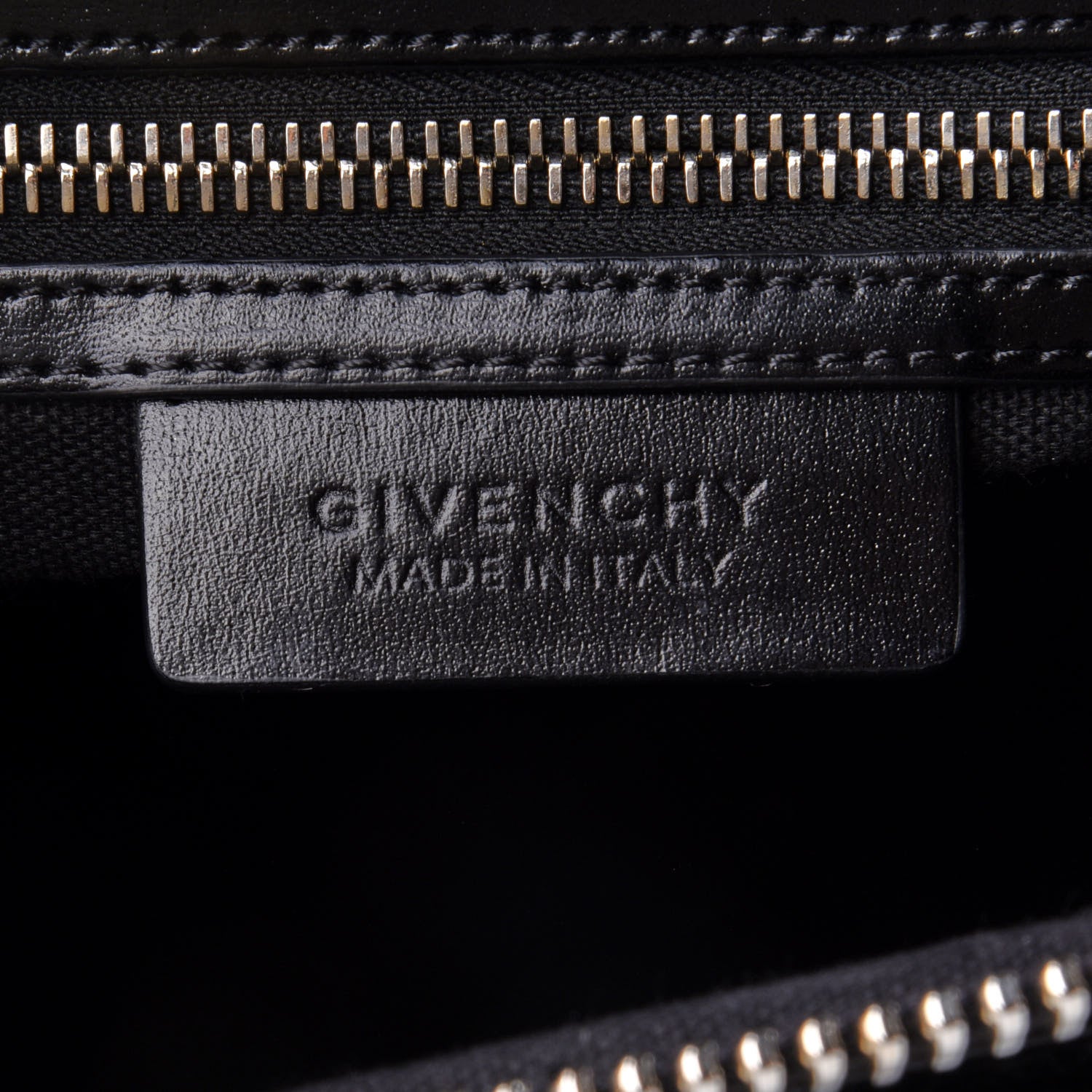 Givenchy Shiny Lord Calfskin Small Antigona Black 6 of 10
