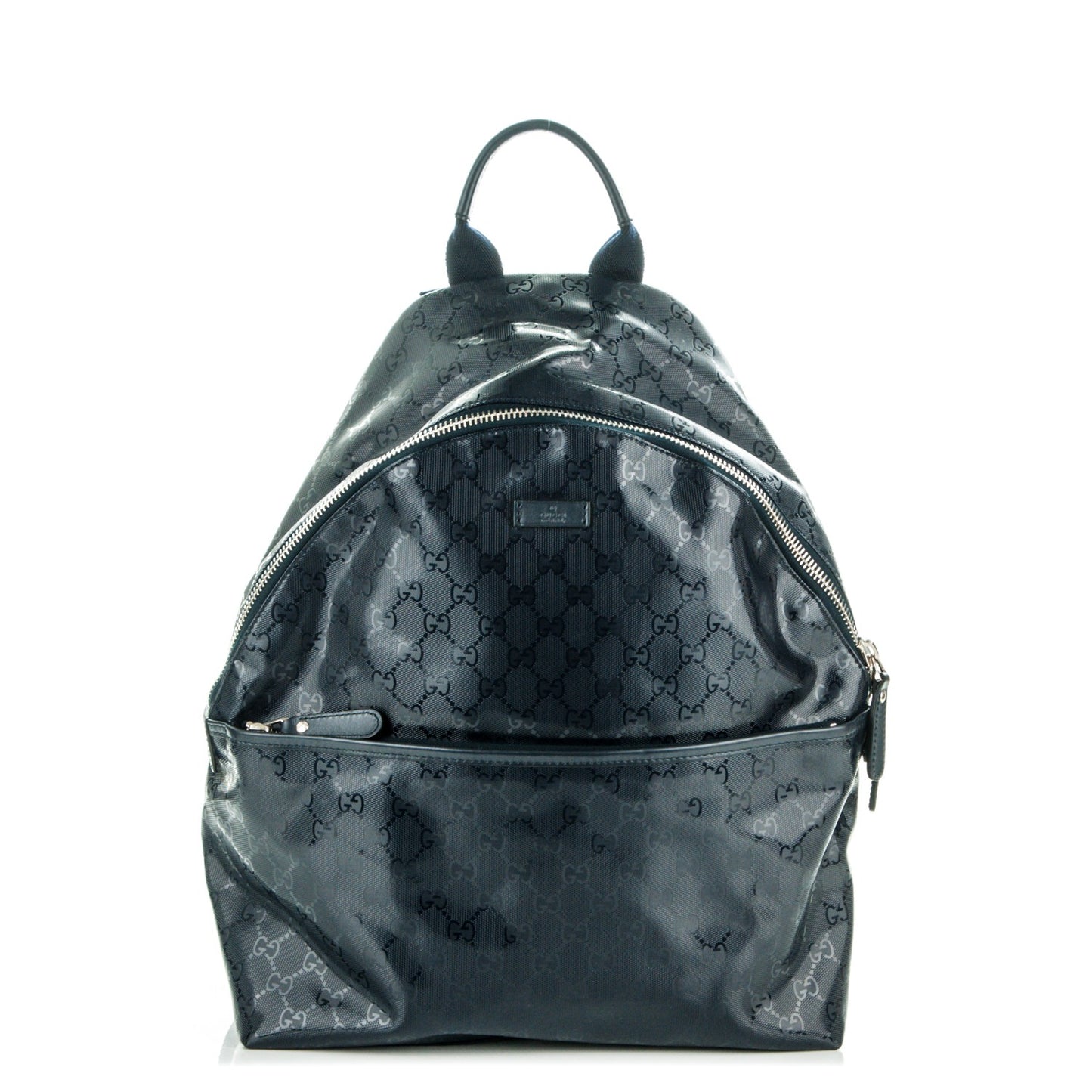 Imprime Monogram Medium Classic Backpack Navy
