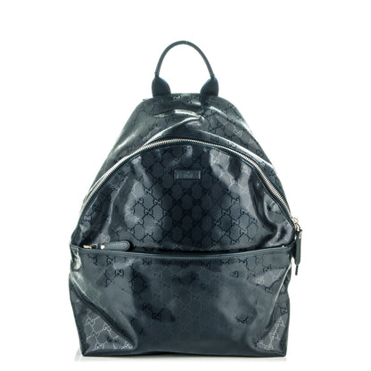 Gucci Imprime Monogram Medium Classic Backpack Navy 1 of 7