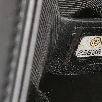 Chanel Lambskin Quilted Medium Boy Flap Black 7 of 8