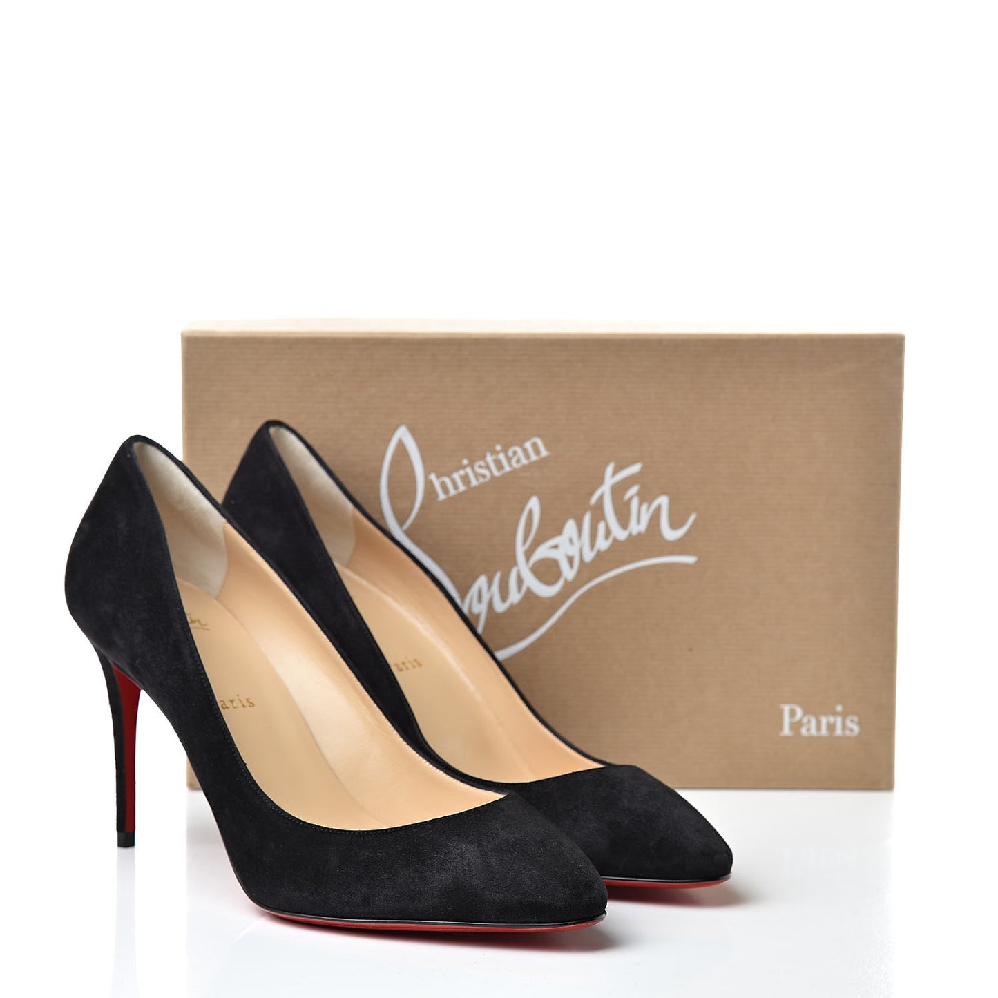 Veau Velours Eloise 85 Pumps 40.5 Black