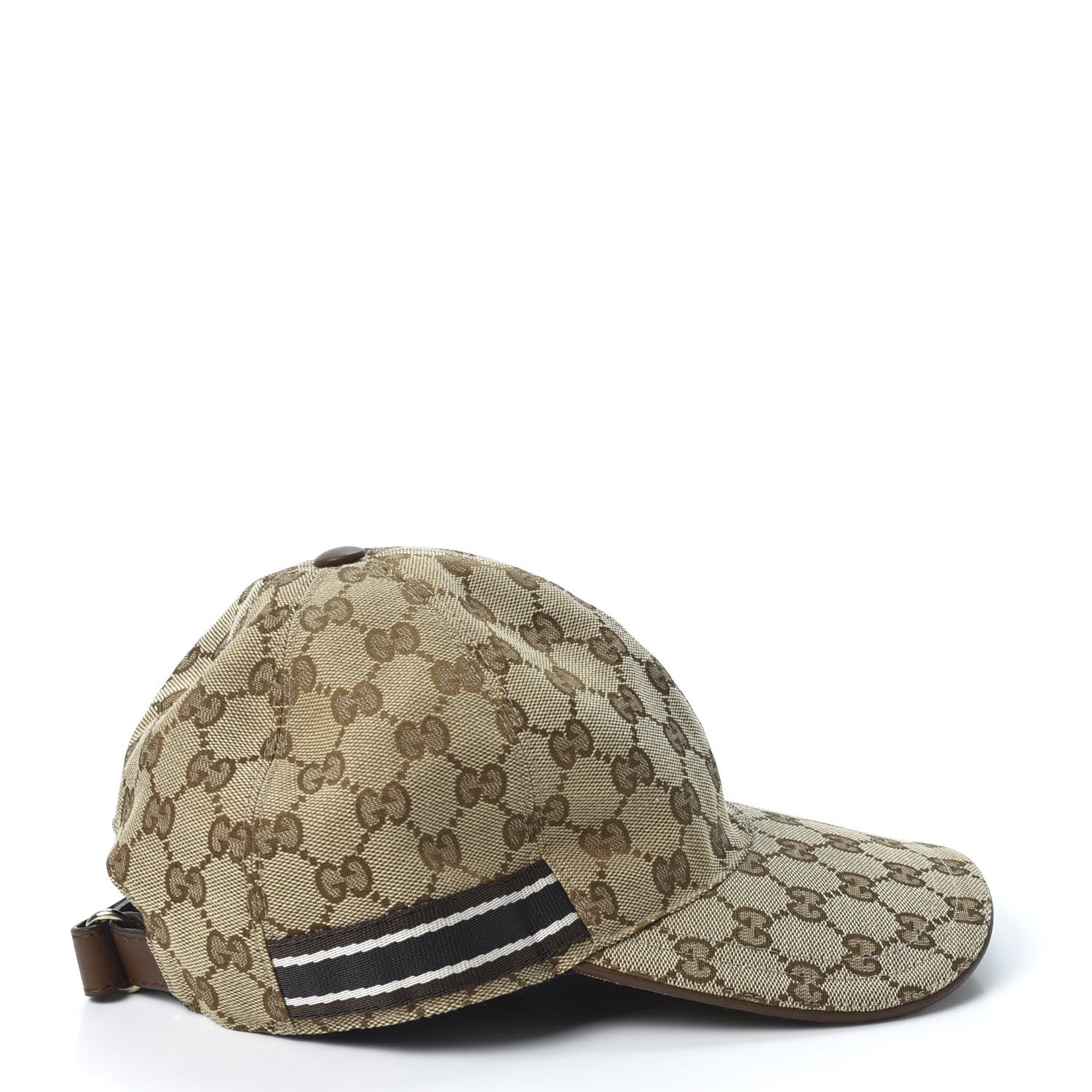 Gucci Monogram Web Baseball Hat S Beige 4 of 7