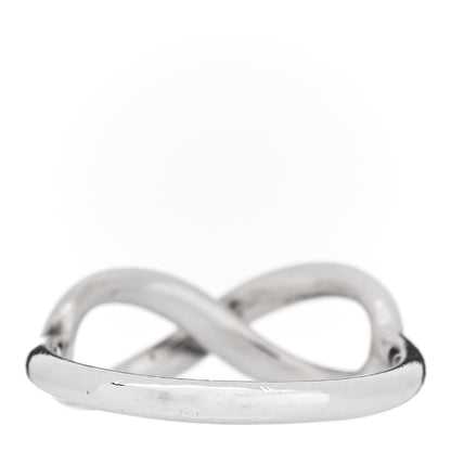 Tiffany Sterling Silver Infinity Ring 51 5.75 3 of 4