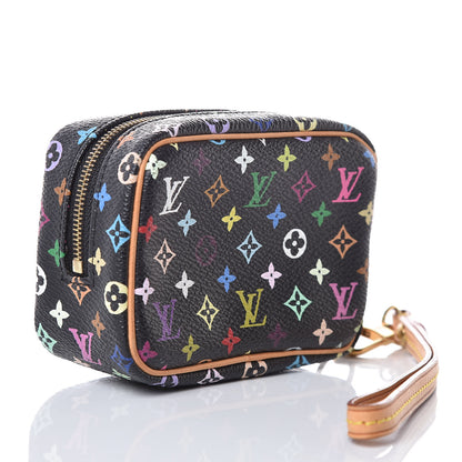Louis Vuitton Monogram Multicolor Trousse Wapity Black 3 of 6