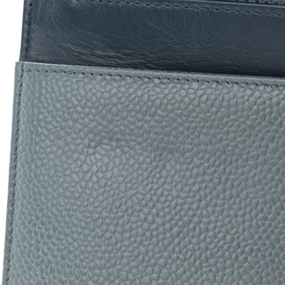 Chanel Caviar Timeless CC Wallet on Chain WOC Navy 13 of 14