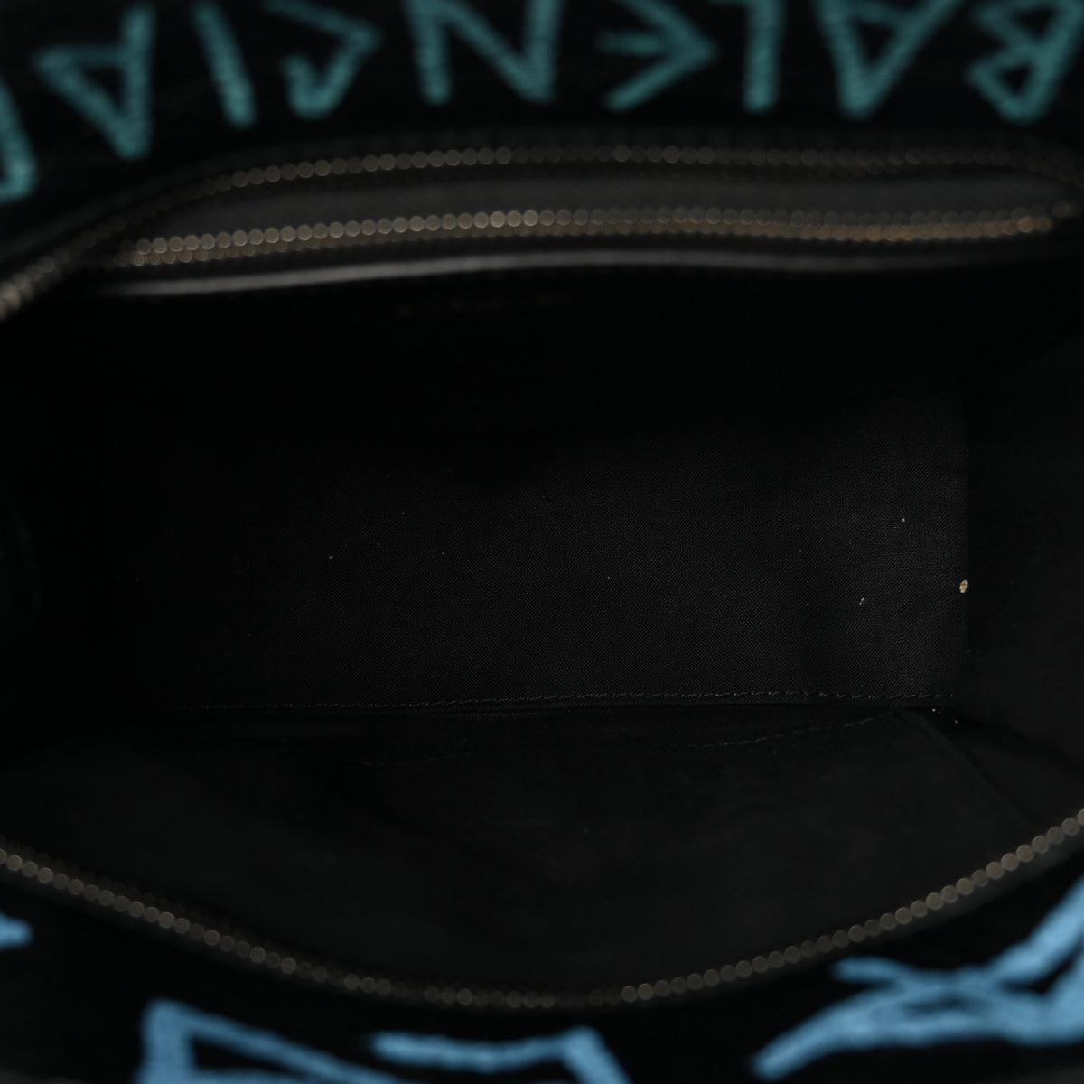 Agneau Arena Graffiti All Over XS Bazar Shopper Tote Black Multicolor