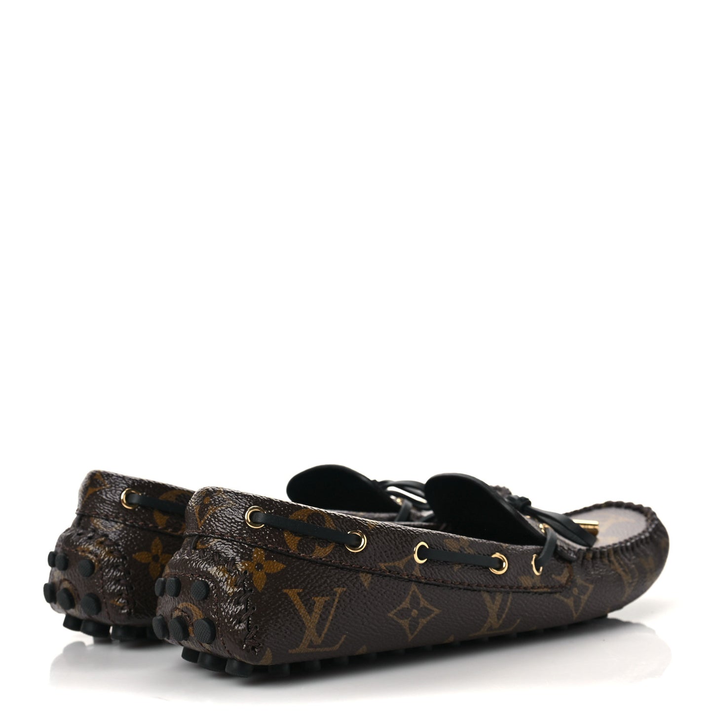 Patent Monogram Gloria Loafers 38