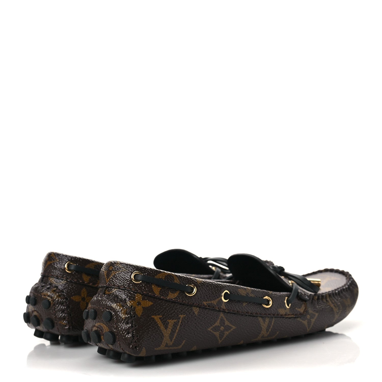 Louis Vuitton Patent Monogram Gloria Loafers 38 4 of 9