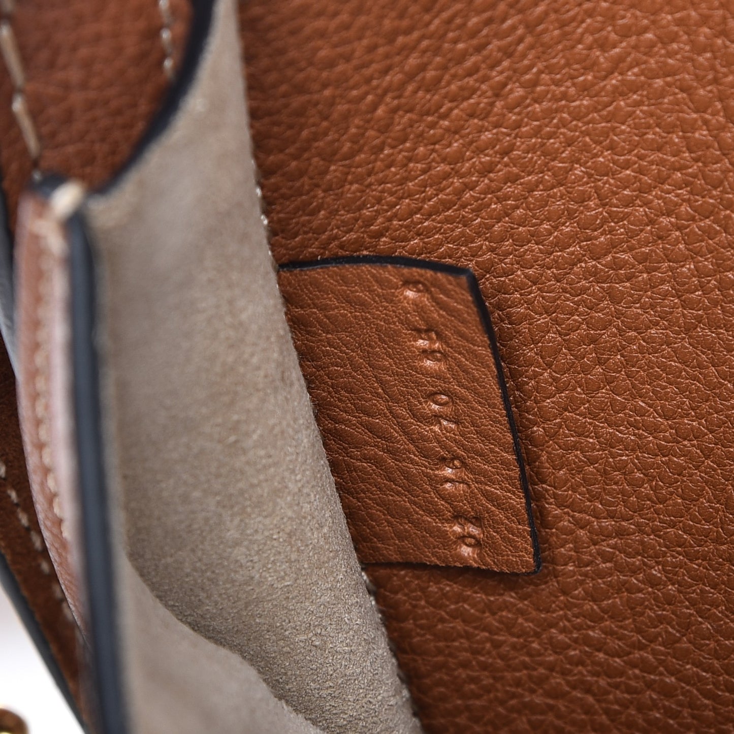 Calfskin Suede Small Jodie Camera Bag Caramel
