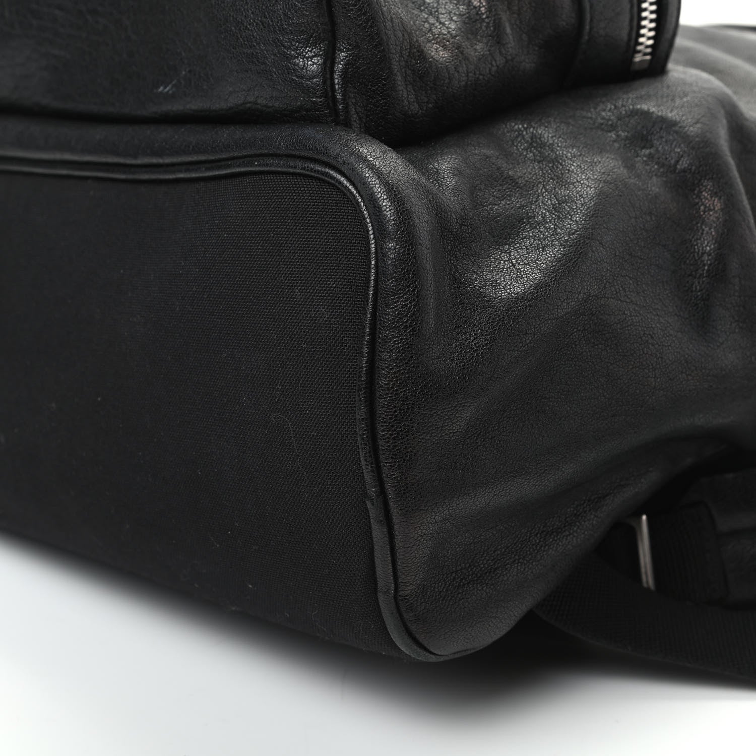 Saint Laurent Sheepskin City Backpack Black 8 of 8