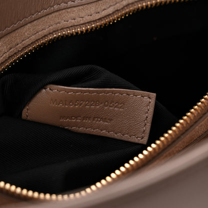 Saint Laurent Smooth Calfskin Le 5 A 7 Hobo Taupe 7 of 12