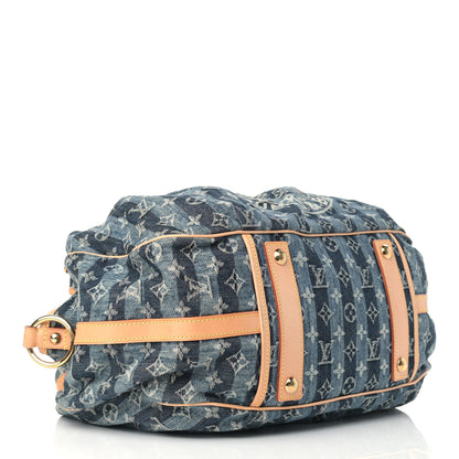 Louis Vuitton Denim Raye Cabas GM 4 of 17