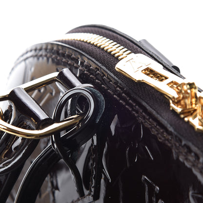 Louis Vuitton Vernis Alma BB Amarante 11 of 11