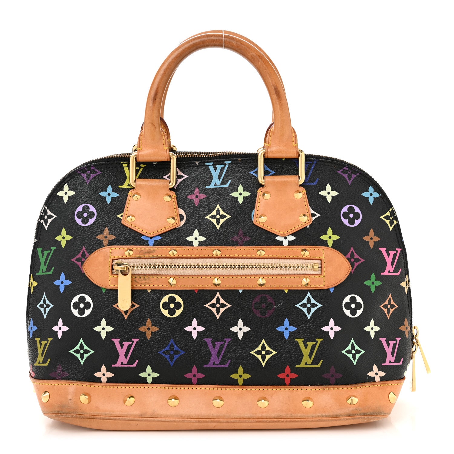 Louis Vuitton Monogram Multicolor Alma Black 1 of 17