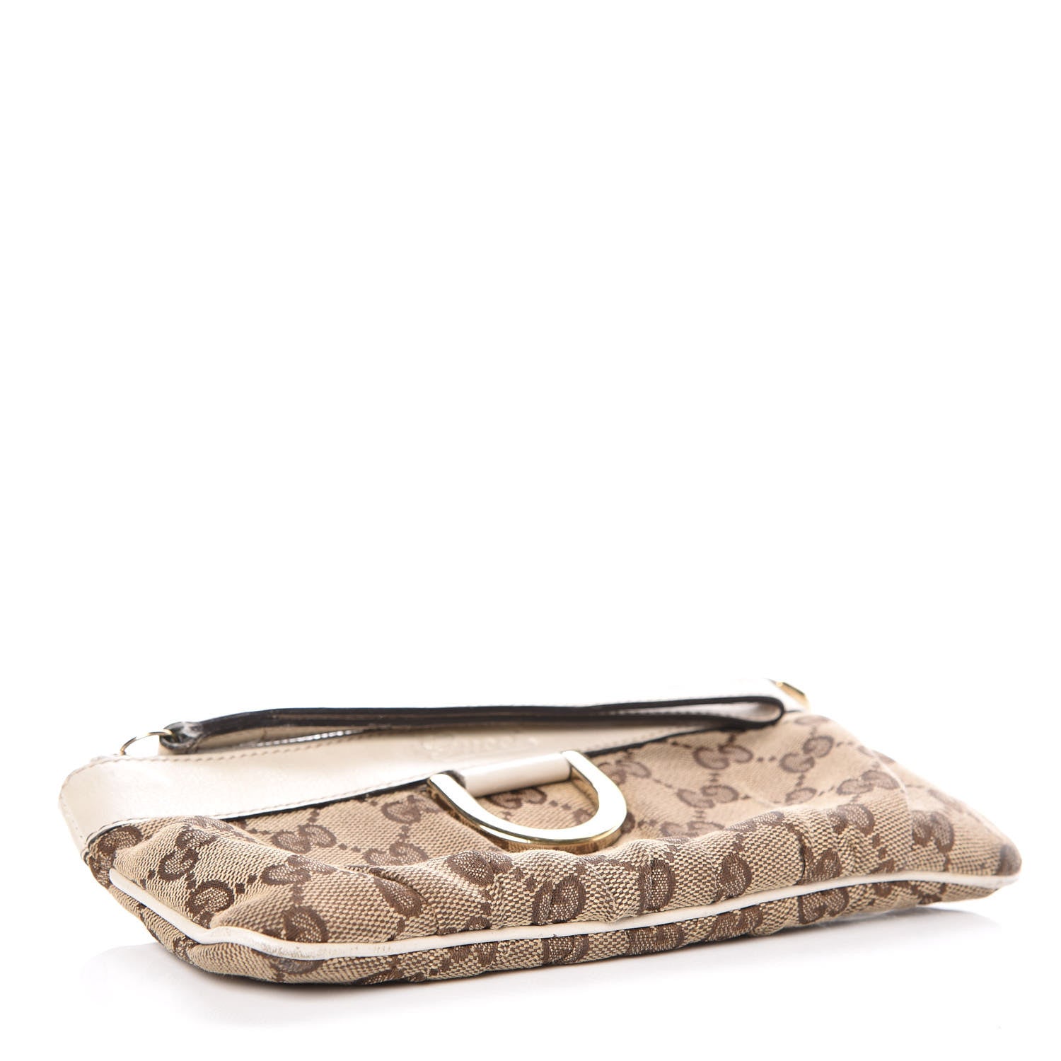 Gucci Monogram D Ring Wristlet White 4 of 16