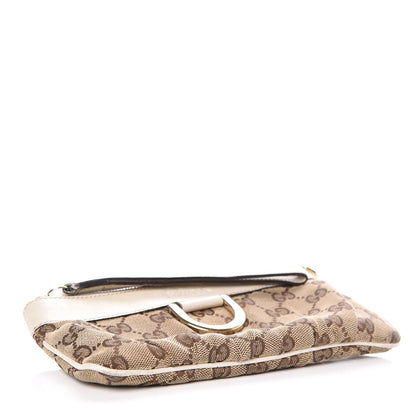 Gucci Monogram D Ring Wristlet White 4 of 16