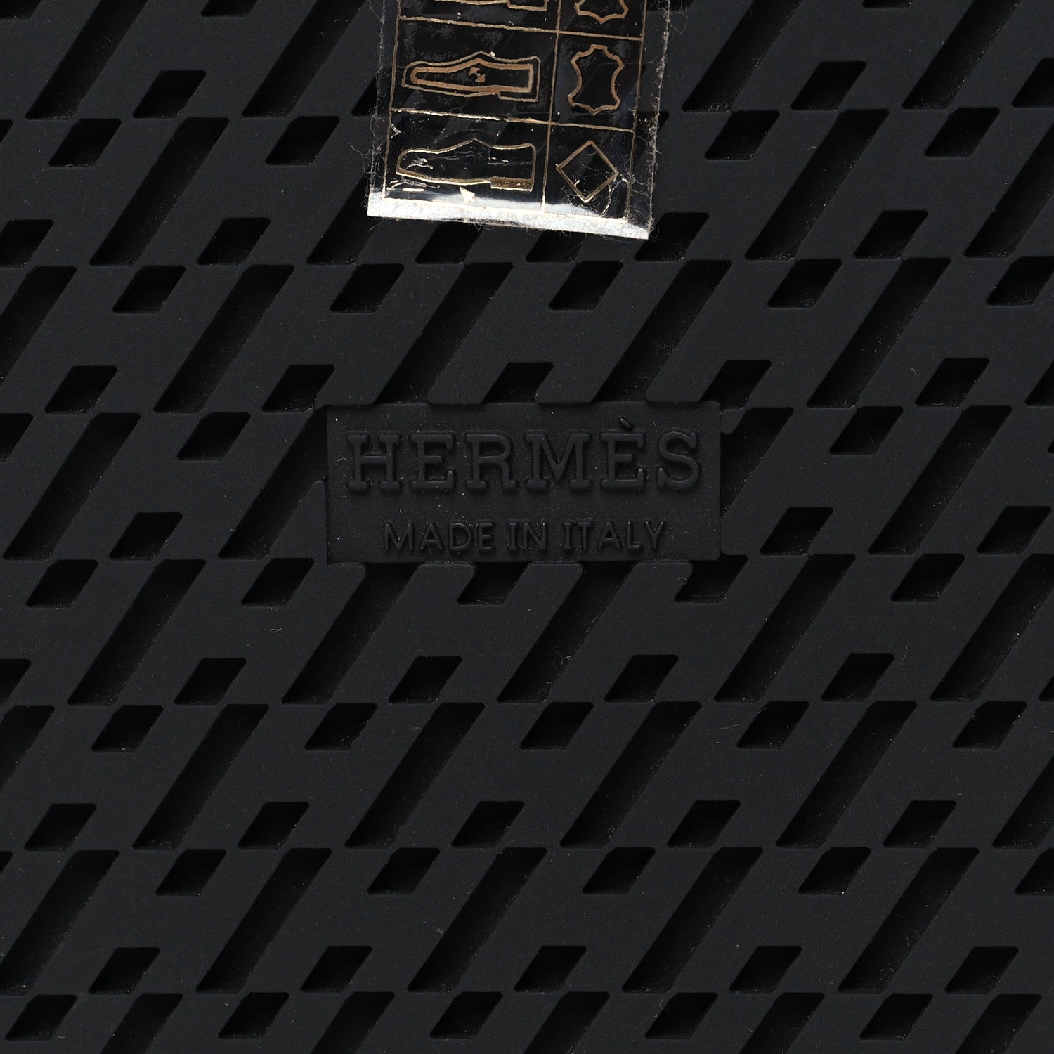 Hermes Suede Goatskin Womens Chypre Sandals 38.5 Rose Perle Black 7 of 8