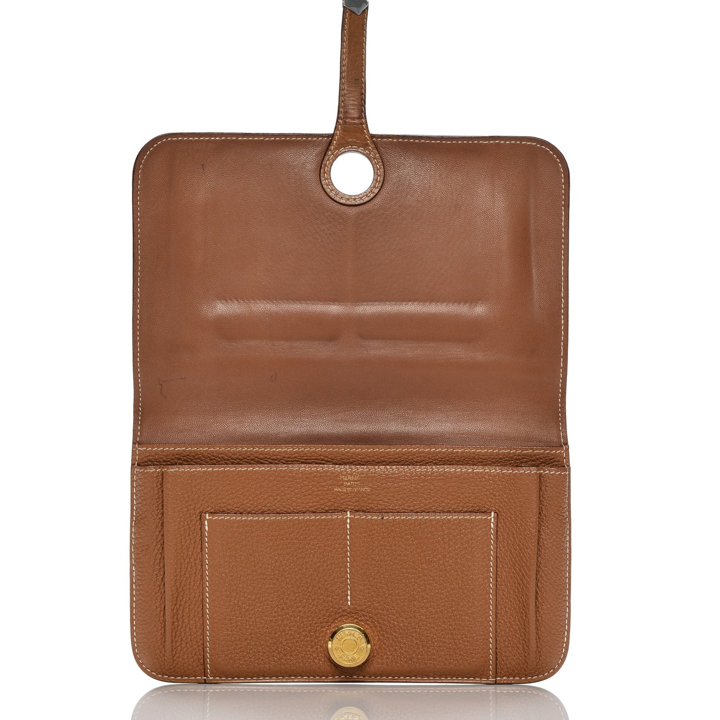 Togo Dogon Duo Wallet Gold