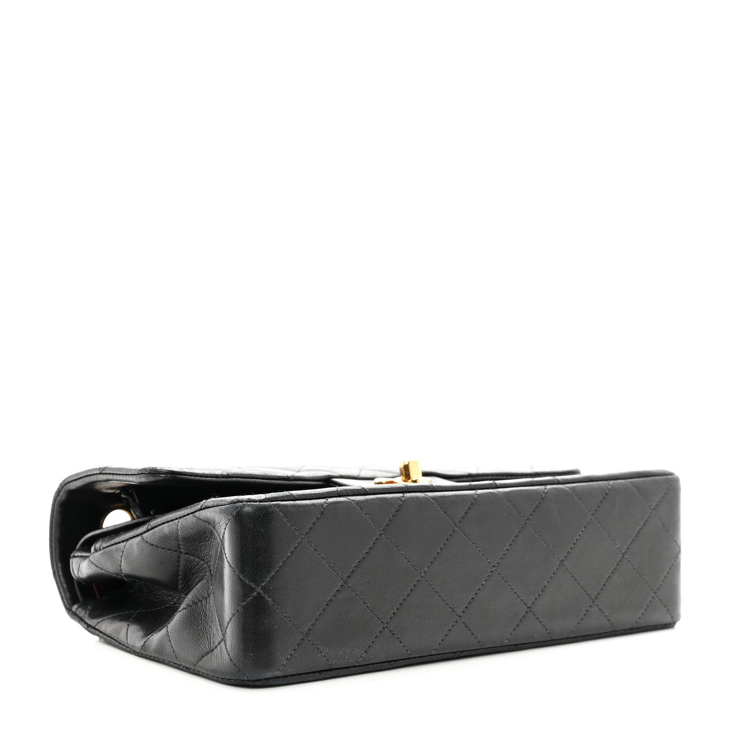Chanel Lambskin Quilted Small Double Flap Black 4 of 15