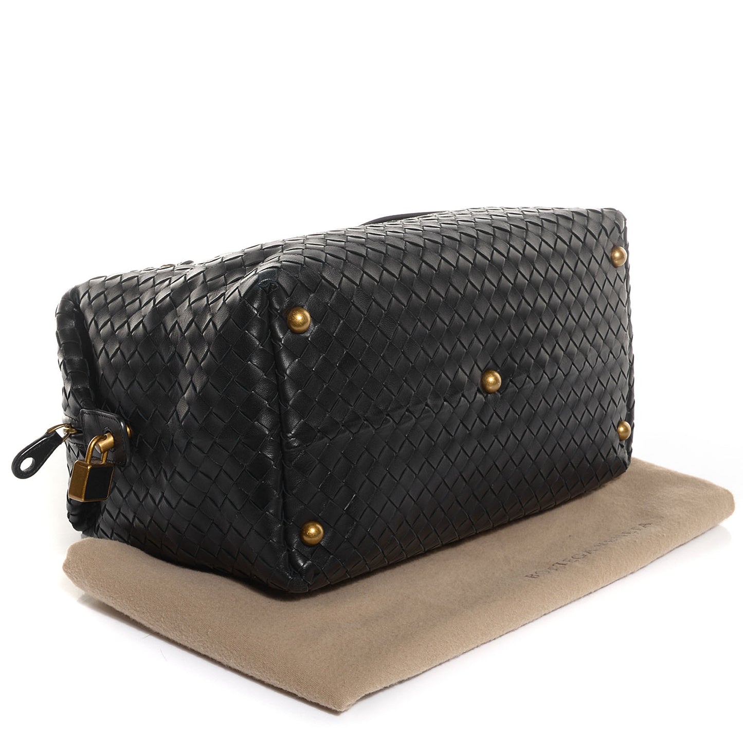 Nappa Intrecciato Montaigne Bag Black