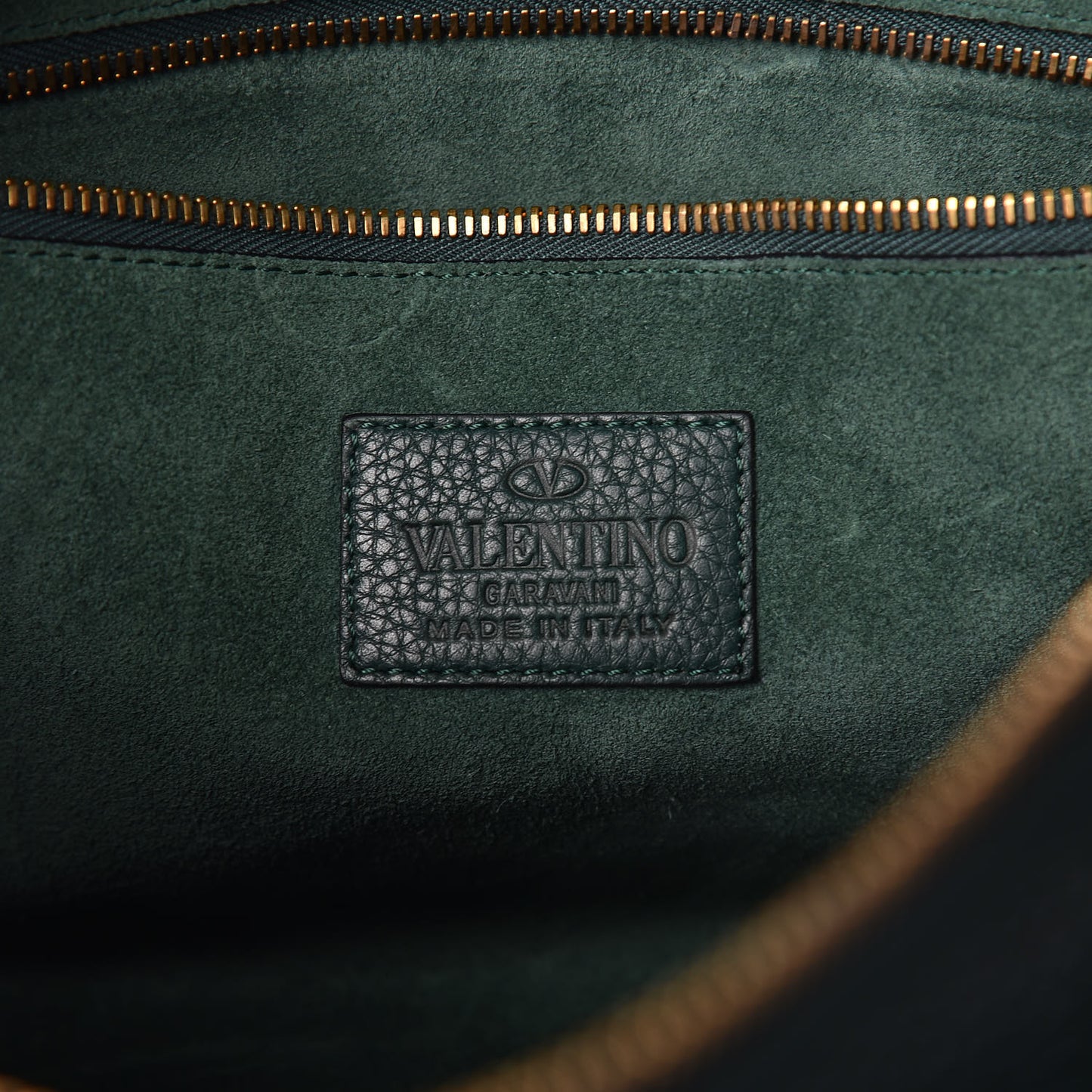 Grained Calfskin C-Rockee Fringe Hobo Light Emerald