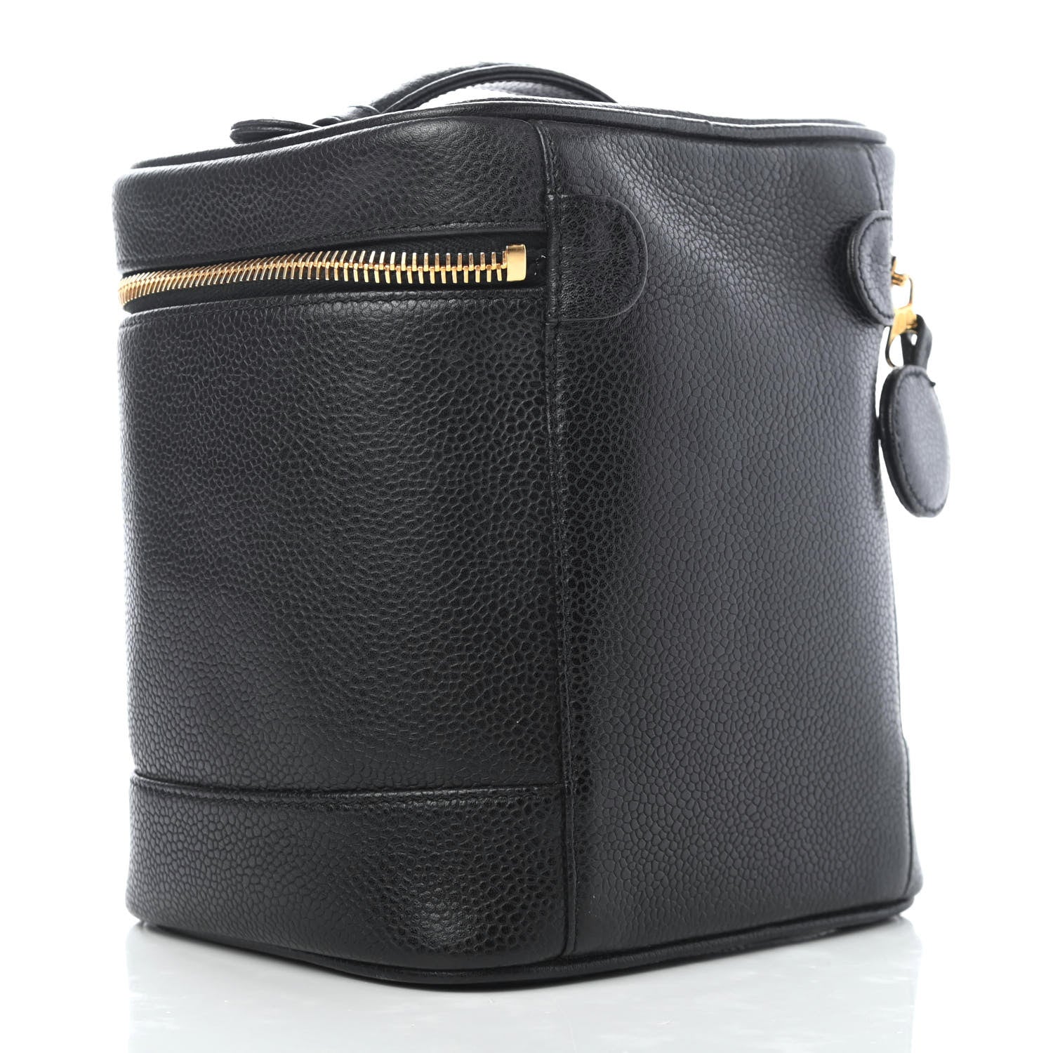 Chanel Caviar Vanity Cosmetic Case Black 3 of 8