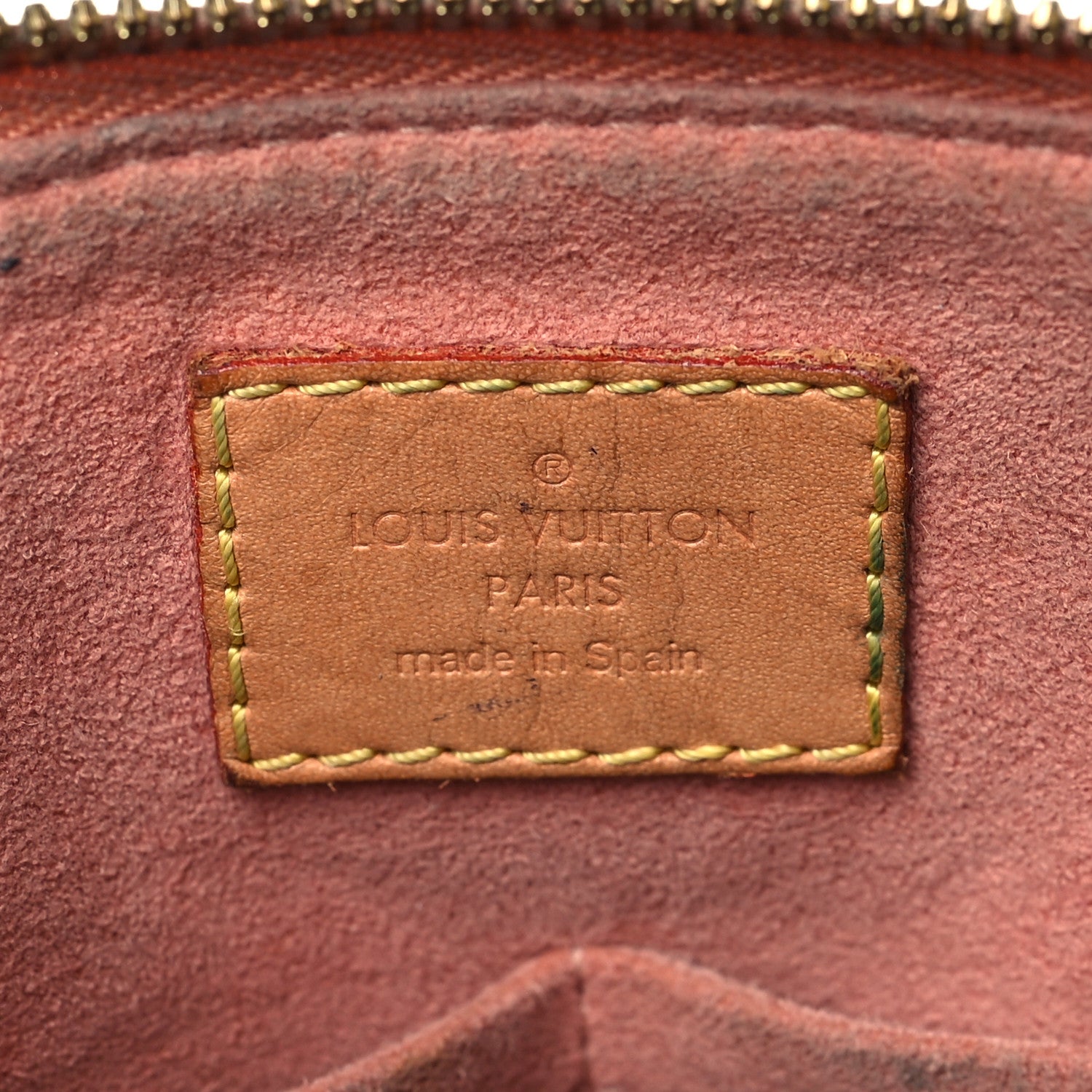 Louis Vuitton Monogram V Tote BB Cream Peach 6 of 11