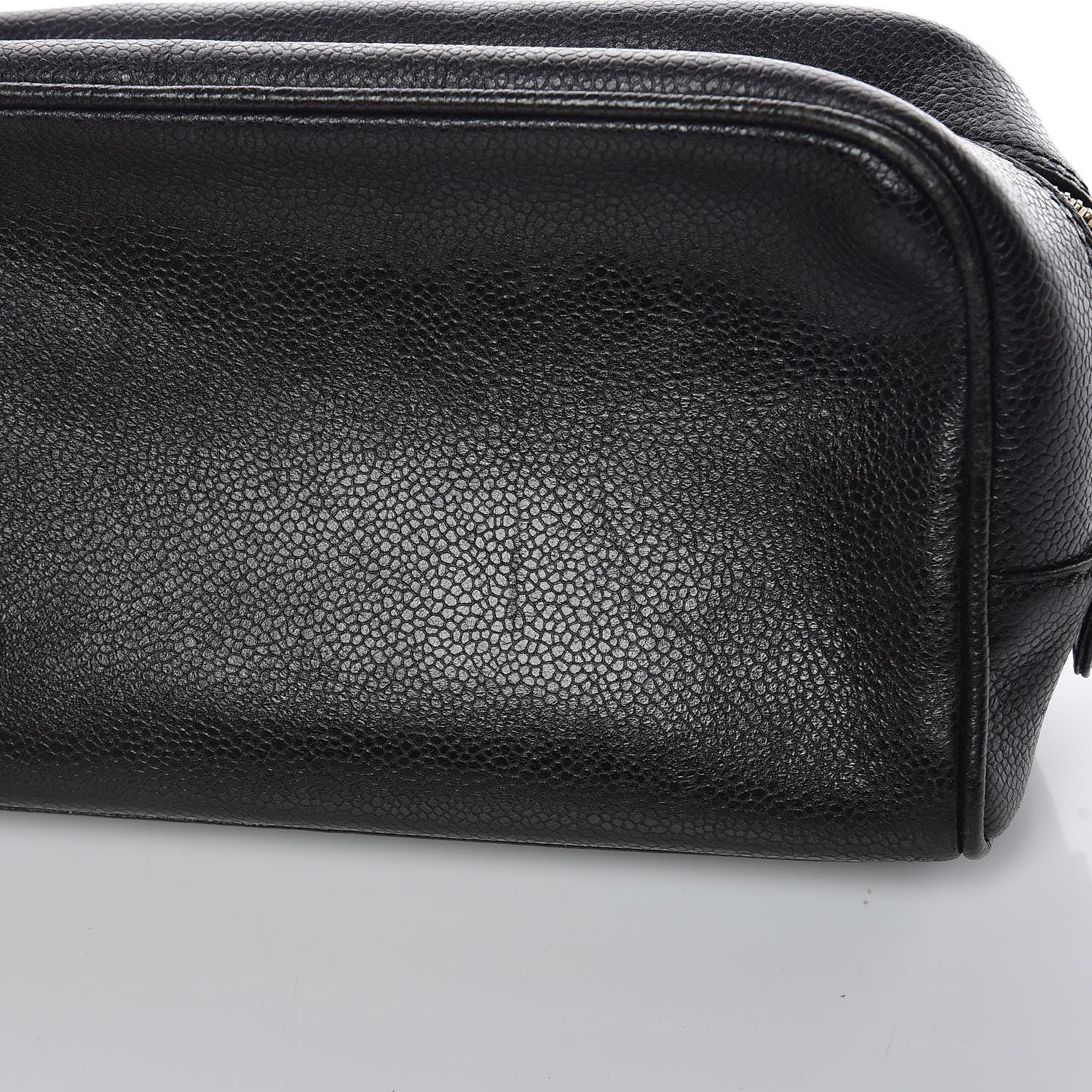 Chanel Caviar CC Large Cosmetic Case Black 13 of 13