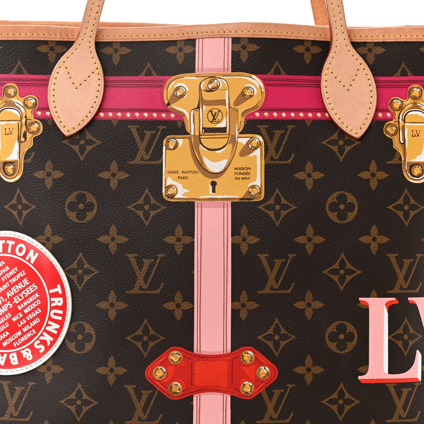 Monogram Summer Trunks Neo Neverfull MM