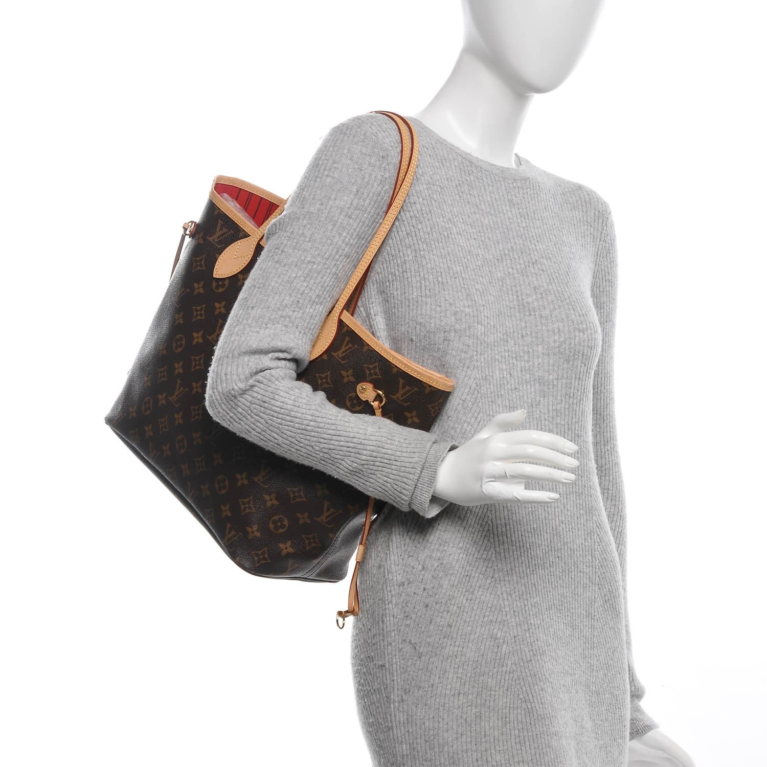 Louis Vuitton Monogram Neo Neverfull MM Cherry 2 of 7